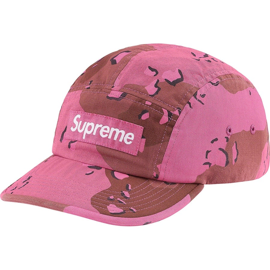 Details on Overdyed Camo Camp Cap Pink from spring summer
                                                    2021 (Price is $54)