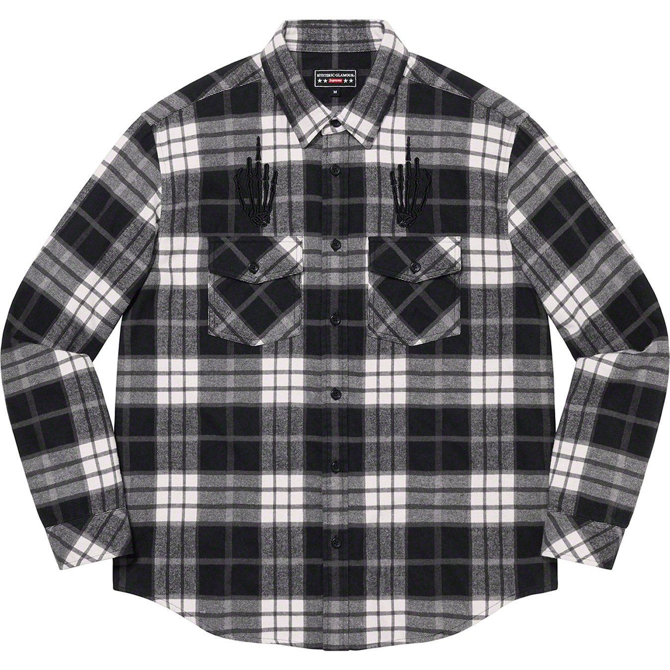 supreme hysteric glamour flannel shirt L