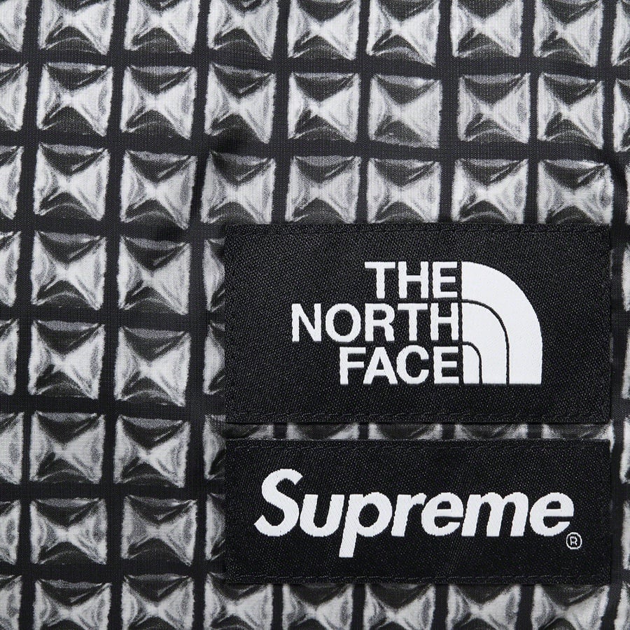 Details on Supreme The North Face Studded Nuptse Pant Black from spring summer
                                                    2021 (Price is $228)