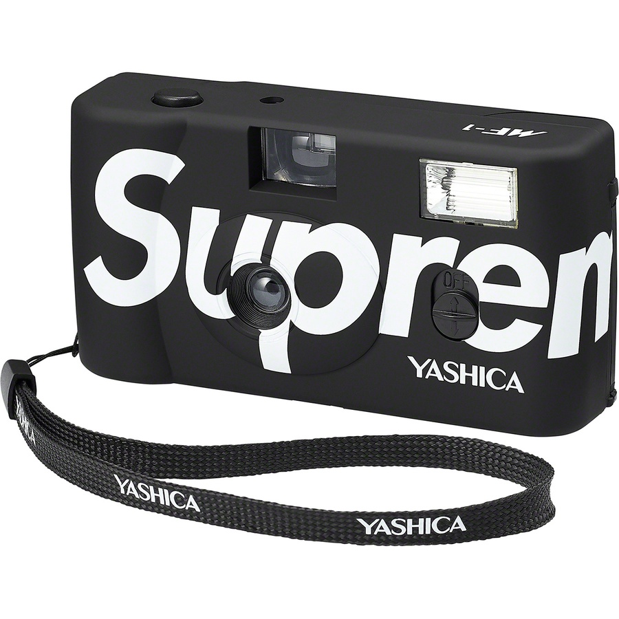 Details on Supreme Yashica MF-1 Camera Black from spring summer
                                                    2021 (Price is $68)