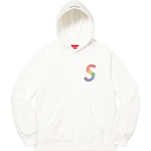 supreme swarovski s logo hooded sweatshirt black