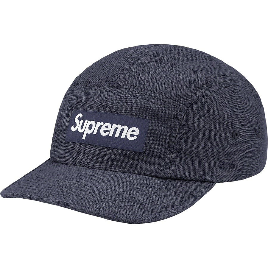 Details on Linen Camp Cap Navy from spring summer
                                                    2021 (Price is $54)