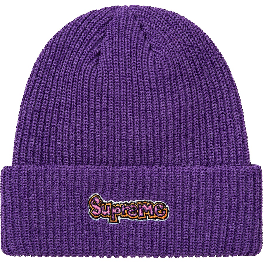 Details on Gonz Logo Beanie Purple from spring summer
                                                    2021 (Price is $38)