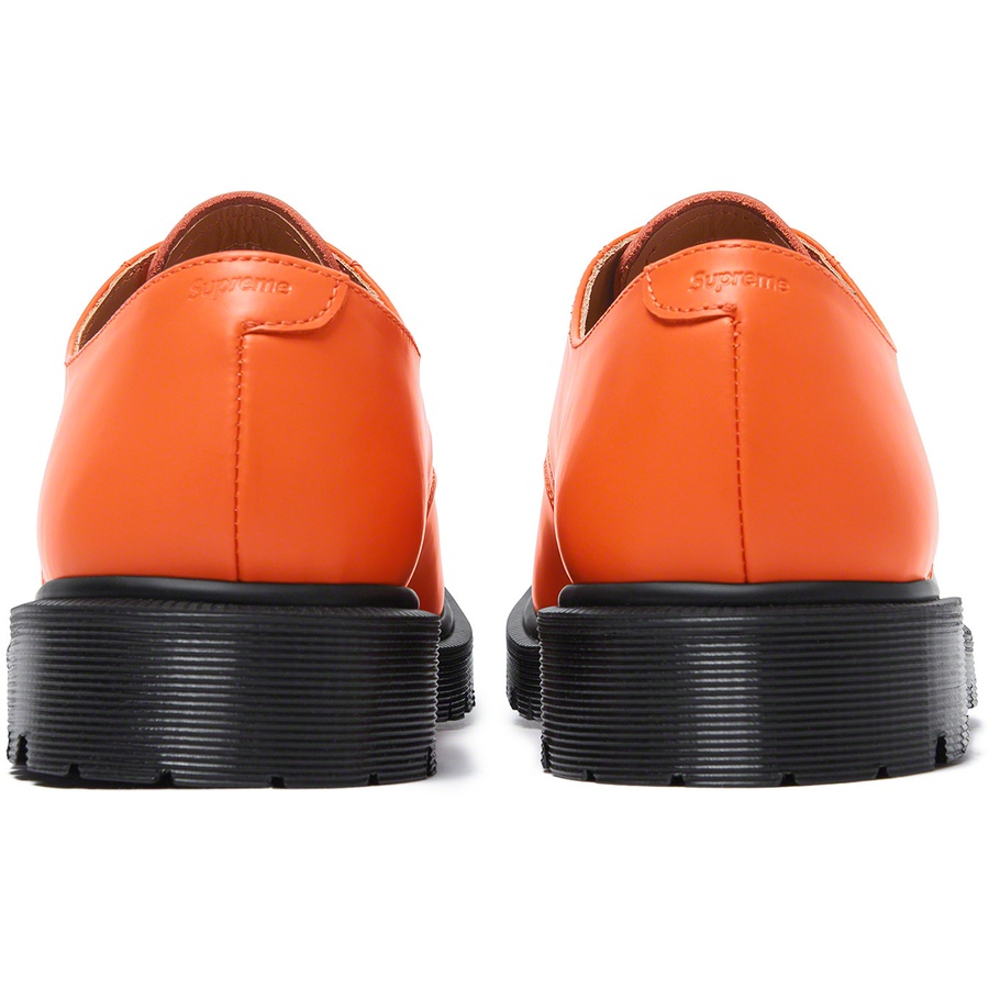 Details on Supreme Dr. Martens Split Toe 5-Eye Shoe Orange from spring summer
                                                    2021 (Price is $178)