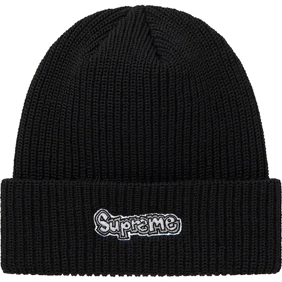 Details on Gonz Logo Beanie Black from spring summer
                                                    2021 (Price is $38)