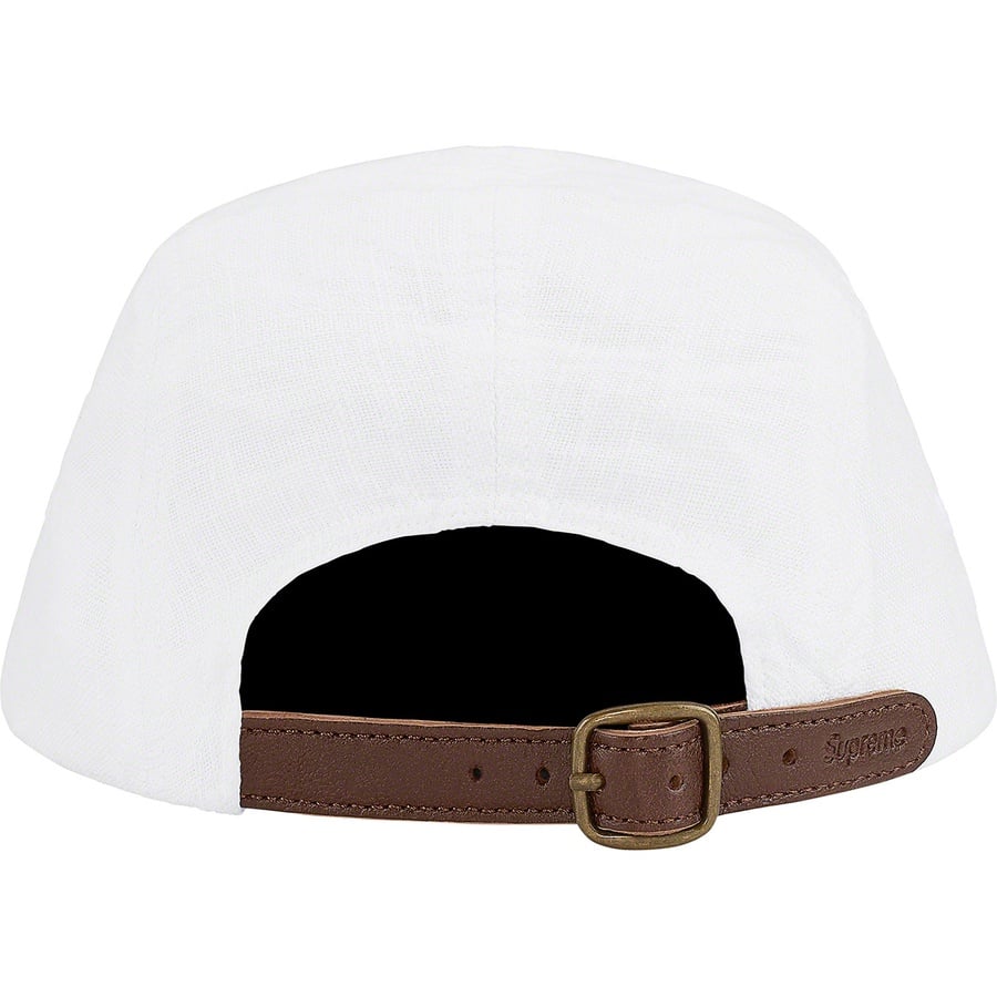 Details on Linen Camp Cap White from spring summer
                                                    2021 (Price is $54)