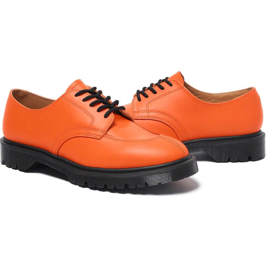 Details on Supreme Dr. Martens Split Toe 5-Eye Shoe Orange from spring summer
                                                    2021 (Price is $178)