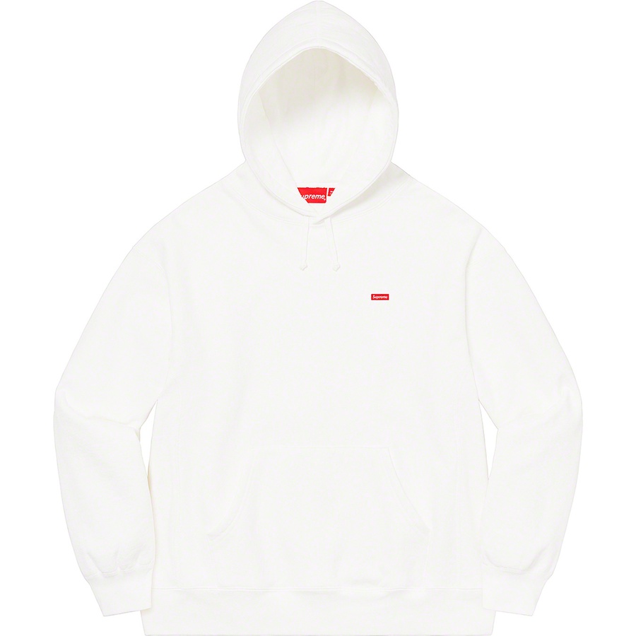 Details on Small Box Hooded Sweatshirt White from spring summer
                                                    2021 (Price is $148)