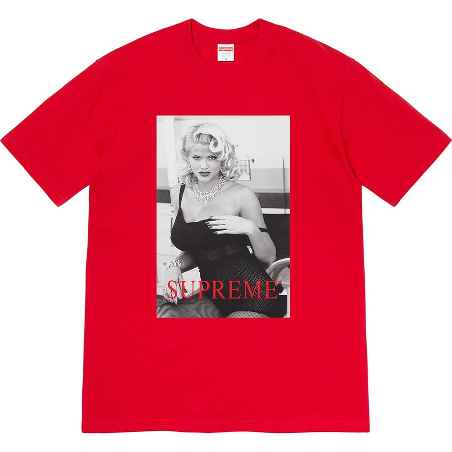 Details on Anna Nicole Smith Tee Red from spring summer
                                                    2021 (Price is $48)