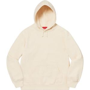 supreme embossed logo hoodie