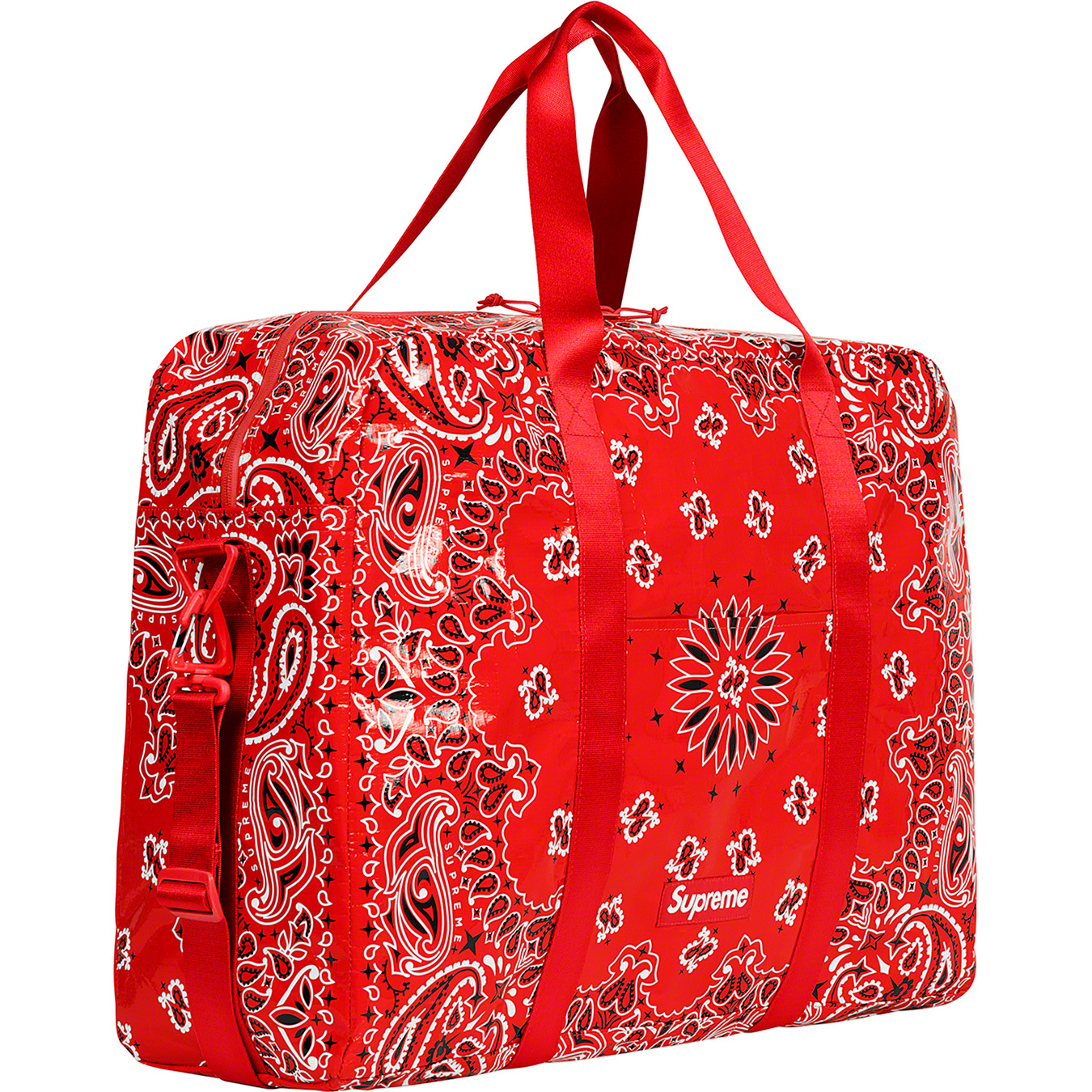 Supreme Bandana Tarp large Duffle bag-