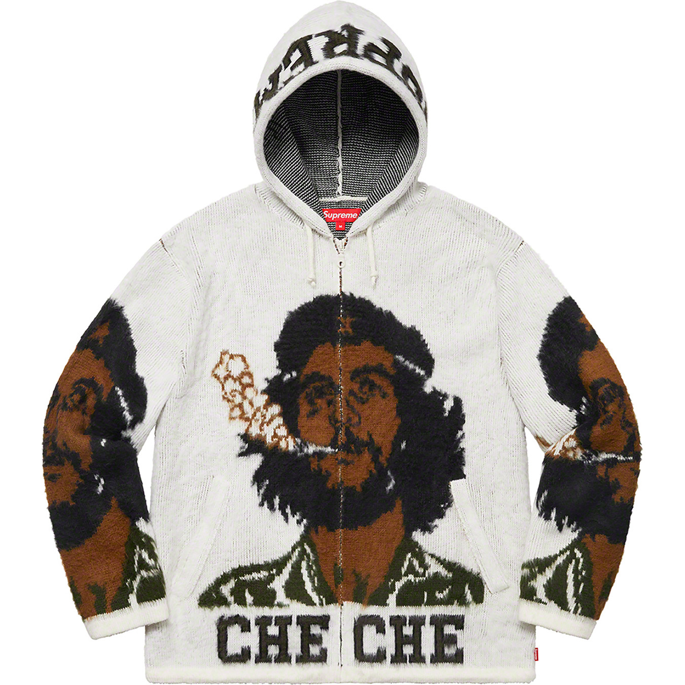 Che Hooded Zip Up Sweater - spring summer 2021 - Supreme