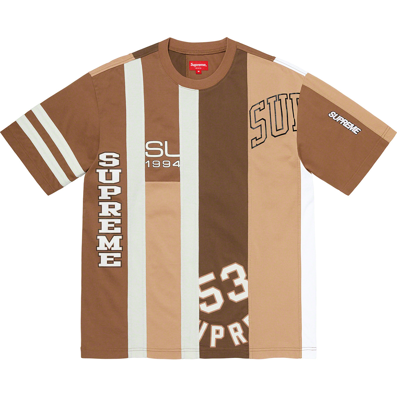 Supreme Reconstructed S/S Top "Brown" M