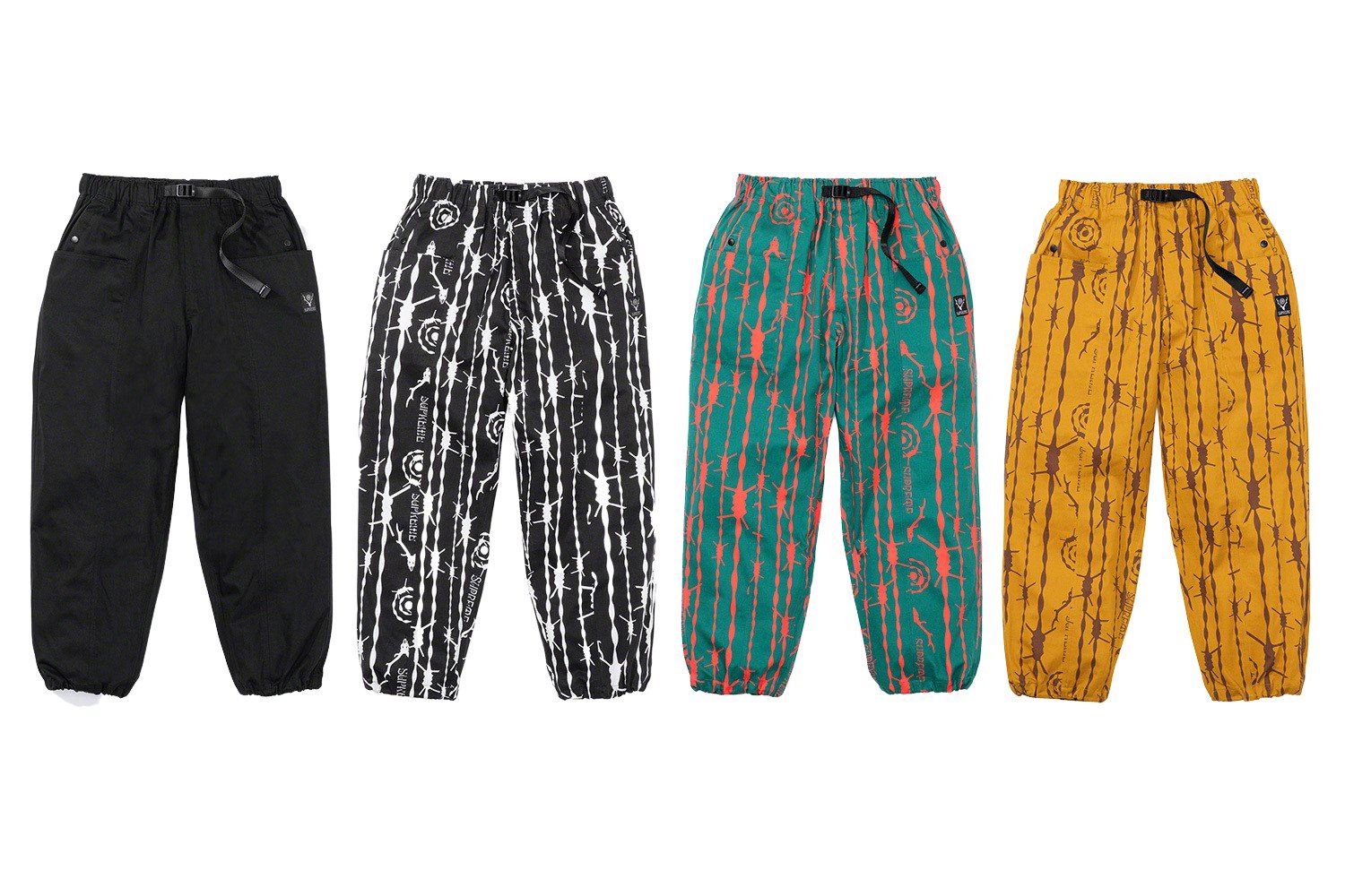 SUPREME SOUTH2 WEST8 belted pant M