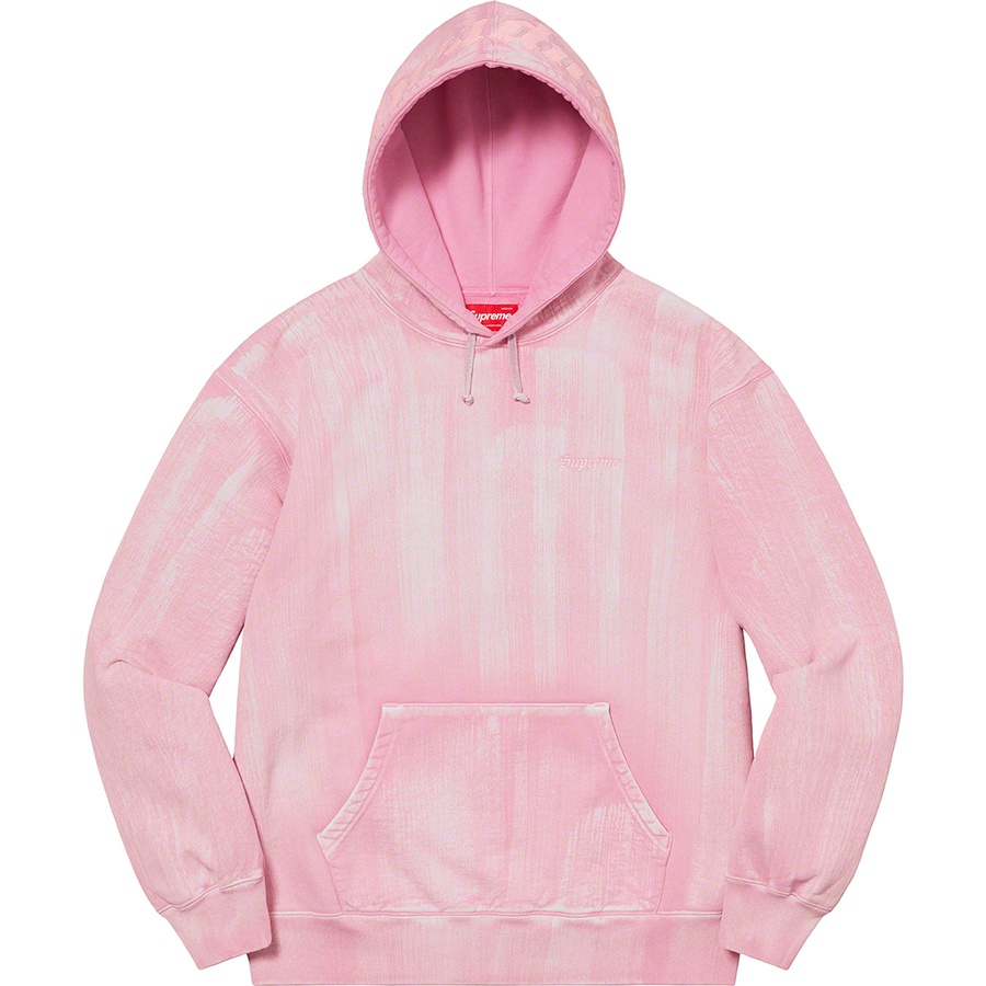 Details on Brush Stroke Hooded Sweatshirt Pink from spring summer
                                                    2021 (Price is $168)
