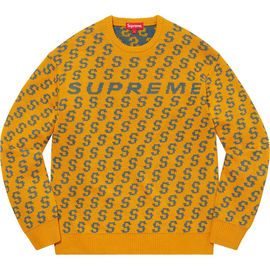 Details on S Repeat Sweater Yellow from spring summer
                                                    2021 (Price is $148)