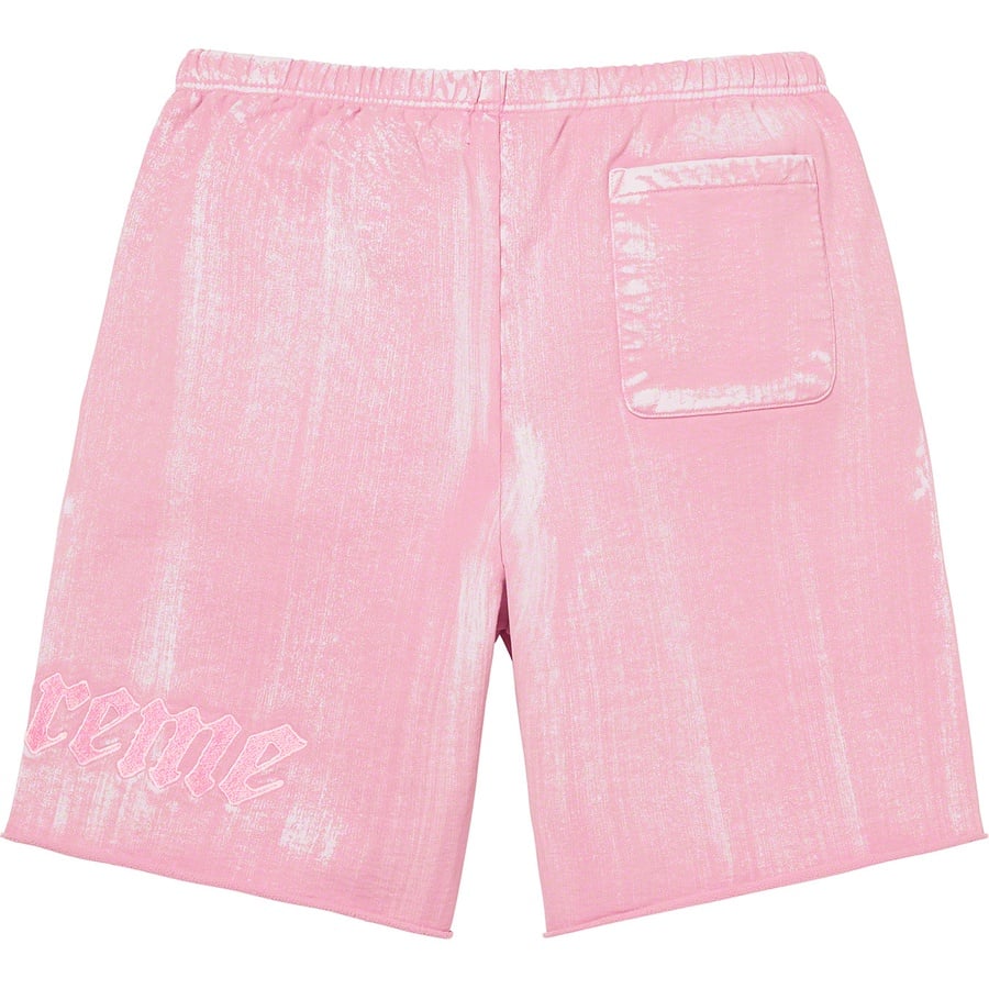 Details on Brush Stroke Sweatshort Pink from spring summer
                                                    2021 (Price is $118)
