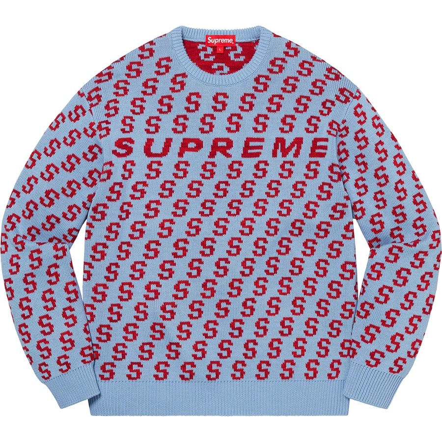 Details on S Repeat Sweater Light Blue from spring summer
                                                    2021 (Price is $148)