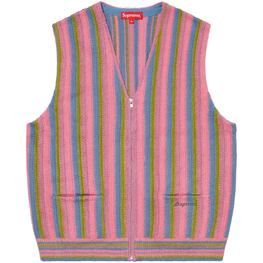 Details on Stripe Sweater Vest Purple from spring summer
                                                    2021 (Price is $138)