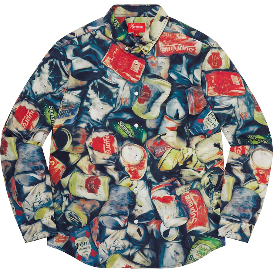 XL Supreme cans shirt Multicolor