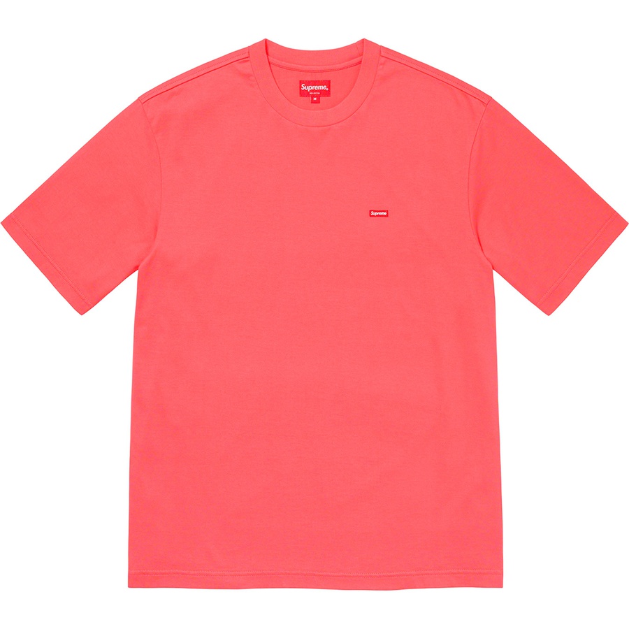 Details on Small Box Tee Bright Coral from spring summer
                                                    2021 (Price is $58)