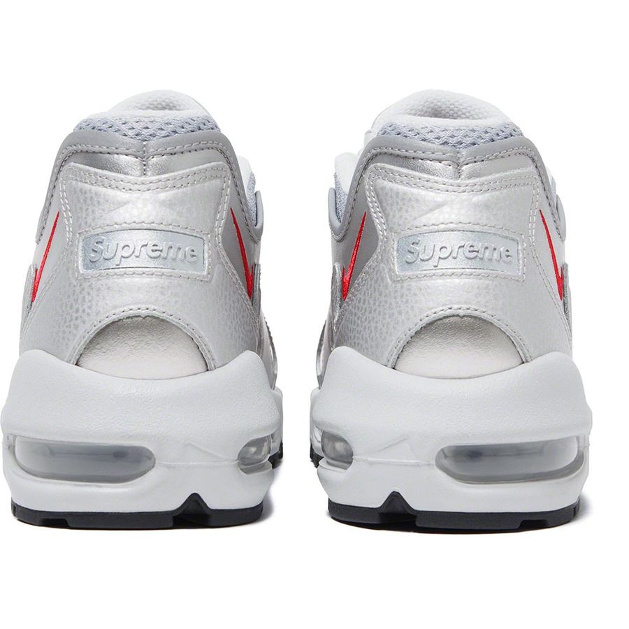 Supreme®/Nike® Air Max 96 Silver