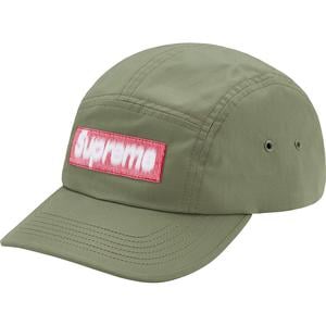 reverse label camp cap supreme