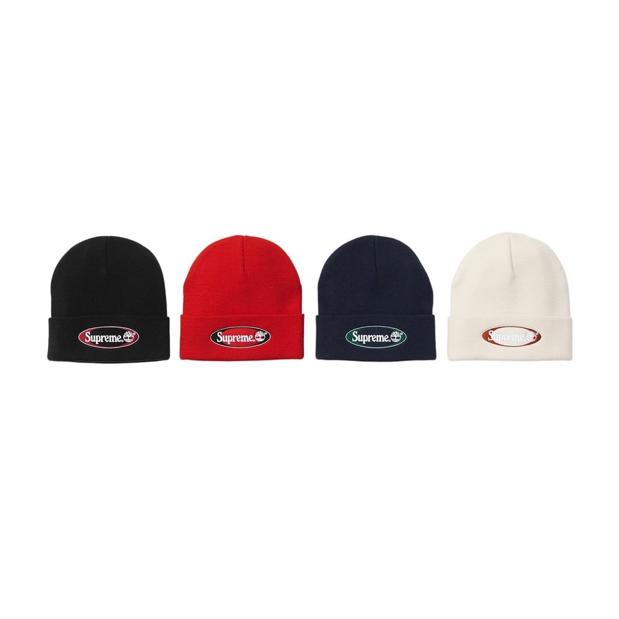Details on Supreme Timberland Beanie from spring summer
                                            2021 (Price is $38)