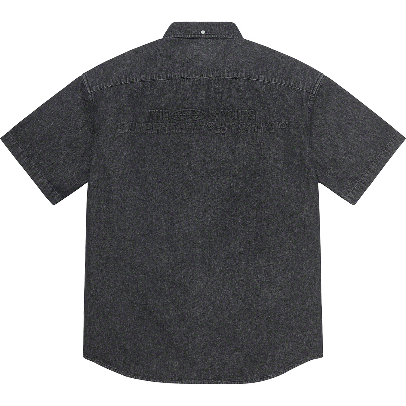 supreme s/s denim shirt  XL