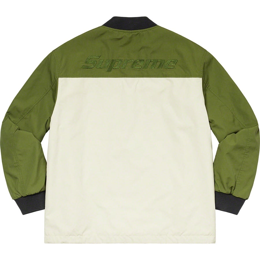 Details on Reversible Tech Work Jacket Green from spring summer
                                                    2021 (Price is $188)
