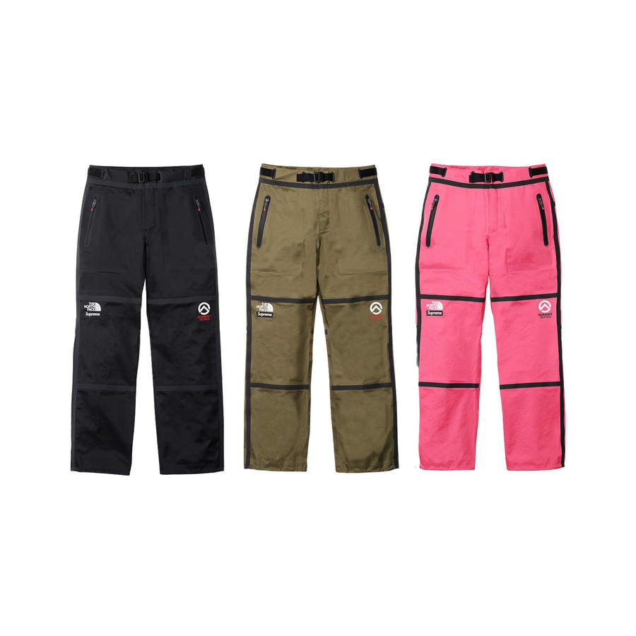 Details on Supreme The North Face Summit Series Outer Tape Seam Mountain Pant from spring summer
                                            2021 (Price is $288)