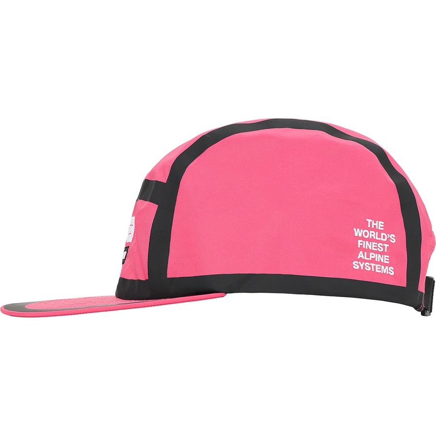 Details on Supreme The North Face Summit Series Outer Tape Seam Camp Cap Pink from spring summer
                                                    2021 (Price is $54)