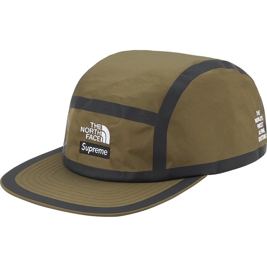 Details on Supreme The North Face Summit Series Outer Tape Seam Camp Cap Olive from spring summer
                                                    2021 (Price is $54)