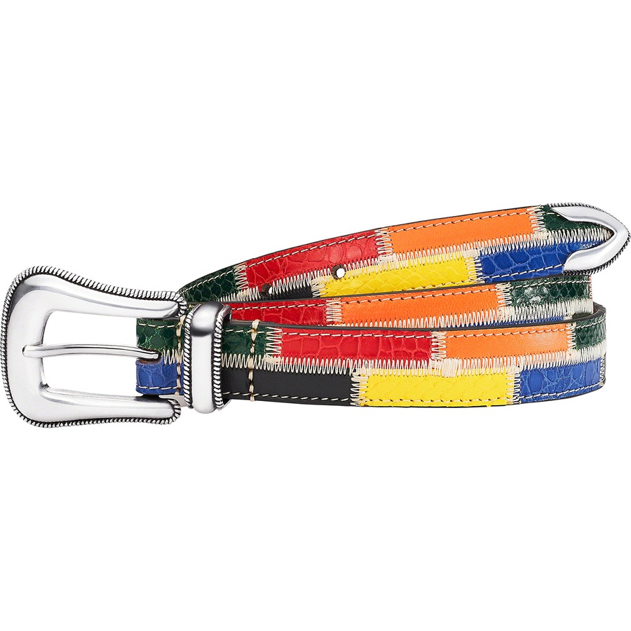 Details on Patchwork Ranger Belt Multicolor from spring summer
                                                    2021 (Price is $158)