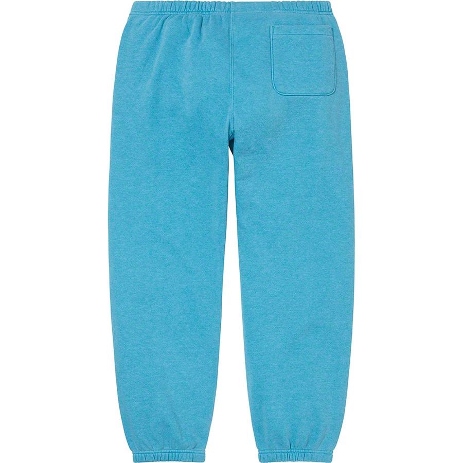 Details on Supreme The North Face Pigment Printed Sweatpant Turquoise from spring summer
                                                    2021 (Price is $138)