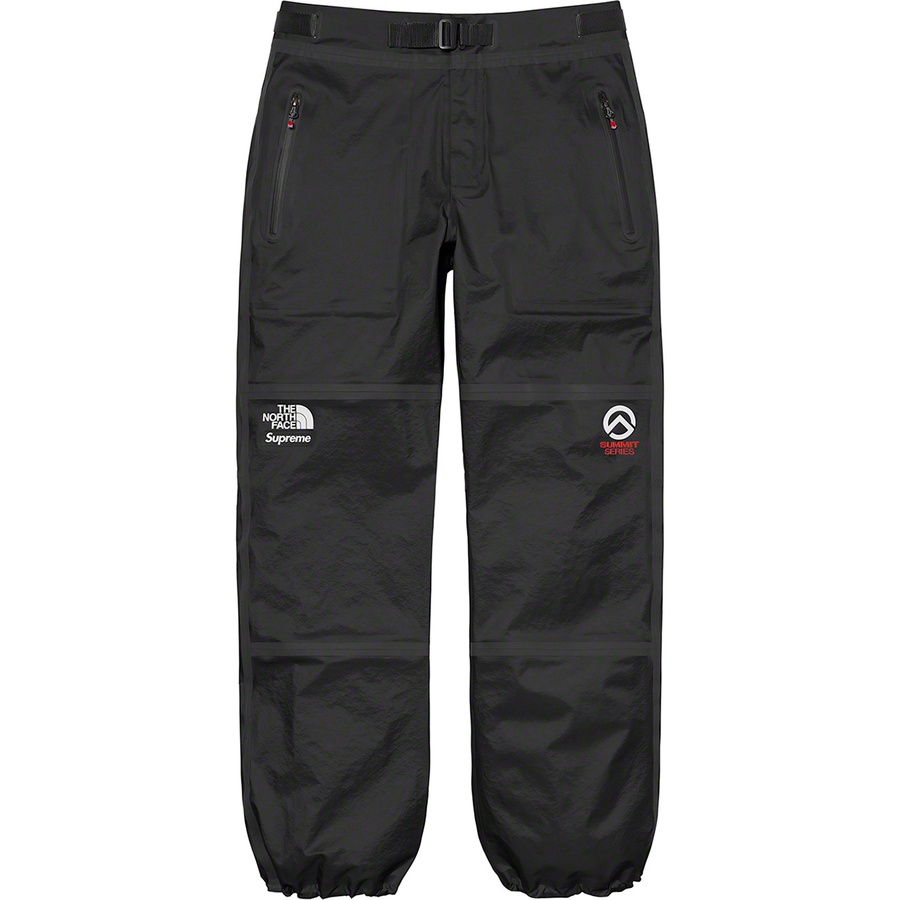 Details on Supreme The North Face Summit Series Outer Tape Seam Mountain Pant Black from spring summer
                                                    2021 (Price is $288)