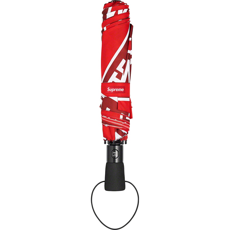 Details on Supreme ShedRain Street Signs Umbrella Red from spring summer
                                                    2021 (Price is $58)