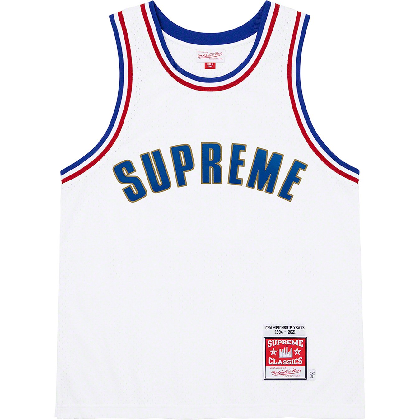Supreme Mitchell & Ness Basketball Jersey