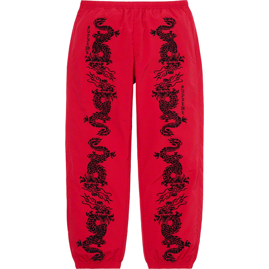 Details on Dragon Track Pant Red from spring summer
                                                    2021 (Price is $138)