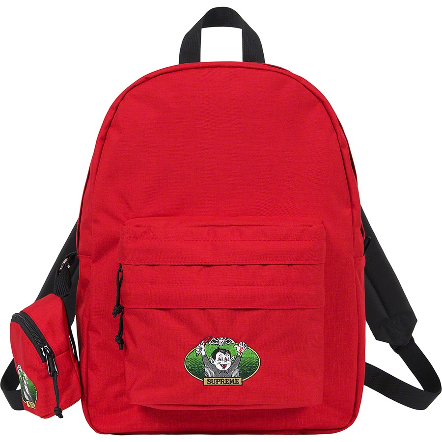 Details on Vampire Boy Backpack Red from spring summer
                                                    2021 (Price is $128)