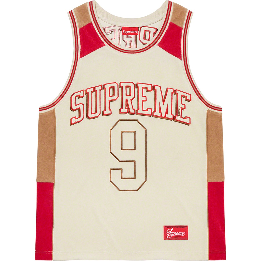 Details on Terry Basketball Jersey Stone from spring summer
                                                    2021 (Price is $110)