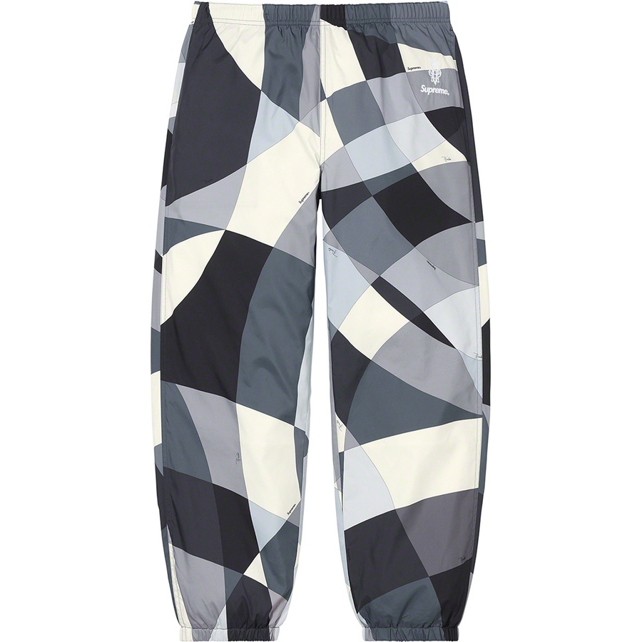 Details on Supreme Emilio Pucci Sport Pant Black from spring summer
                                                    2021 (Price is $218)