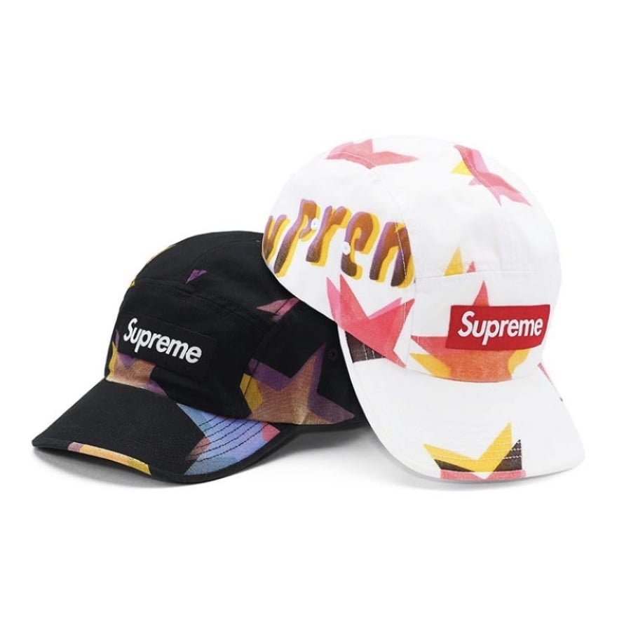 Details on Gonz Stars Camp Cap from spring summer
                                            2021 (Price is $48)