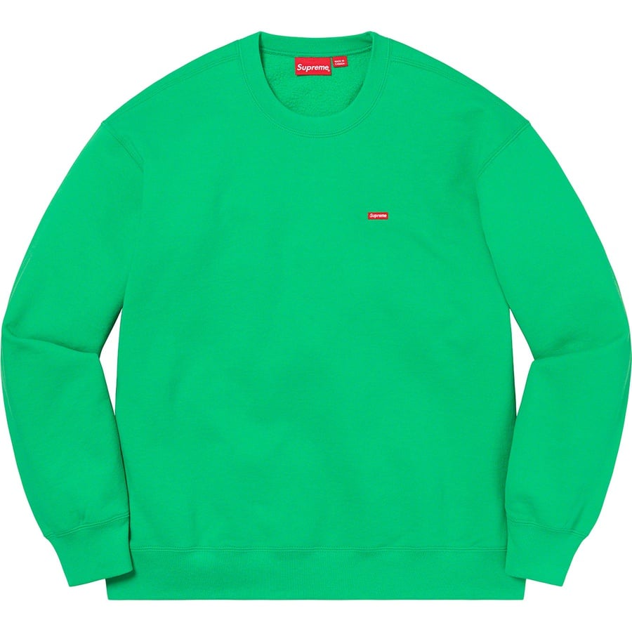 Details on Small Box Crewneck Green from spring summer
                                                    2021 (Price is $138)