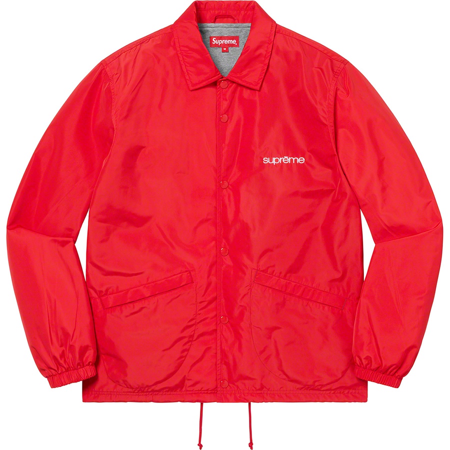 Details on Five Boroughs Coaches Jacket Red from spring summer
                                                    2021 (Price is $138)