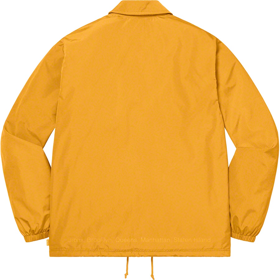 Details on Five Boroughs Coaches Jacket Mustard from spring summer
                                                    2021 (Price is $138)