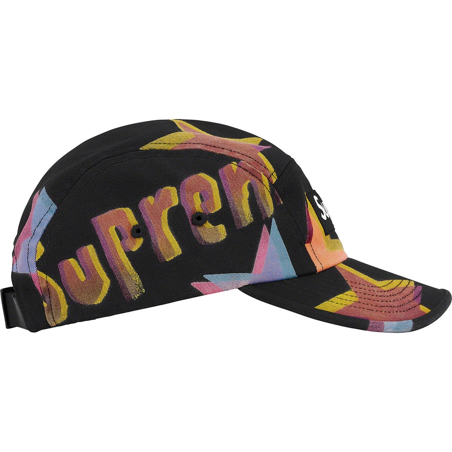 Details on Gonz Stars Camp Cap Black from spring summer
                                                    2021 (Price is $48)