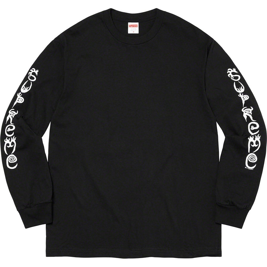 Details on Clayton Patterson Supreme L S Tee Black from spring summer
                                                    2021 (Price is $56)