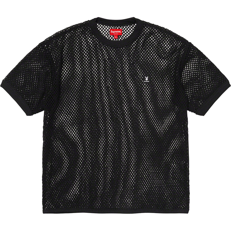 Details on Supreme Playboy String S S Top Black from spring summer
                                                    2021 (Price is $98)