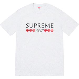 supreme milano tee white